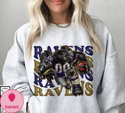 Baltimore Ravens Football Sweatshirt png ,NFL Logo Sport Sweatshirt png, NFL Unisex Football tshirt png, Hoodies
