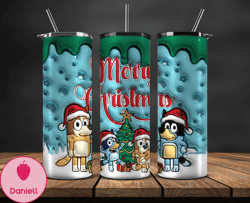 Christmas 20oz Tumbler Wrap PNG, Christmas 3D Inflated Puffy Tumbler Wrap Png, Grinchmas 20oz Png 240