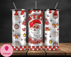 Grinchmas Christmas 3D Inflated Puffy Tumbler Wrap Png, Christmas 3D Tumbler Wrap, Grinchmas Tumbler PNG 147