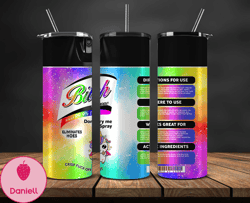 Bitch Spray, Bitch Be Gone 20oz Tumbler Wrap PNG File For Sublimation, Rainbow Bitch Spray, Tumbler PNG 17