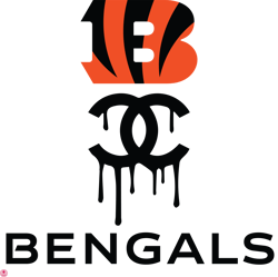 Cincinnati Bengals PNG, Chanel NFL PNG, Football Team PNG,  NFL Teams PNG ,  NFL Logo Design 52
