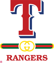 Texas Rangers PNG, Gucci MLB PNG, Baseball Team PNG,  MLB Teams PNG ,  MLB Logo Design 09