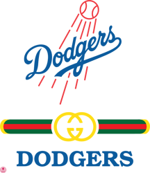 Los Angeles Dodgers PNG, Gucci MLB PNG, Baseball Team PNG,  MLB Teams PNG ,  MLB Logo Design 21