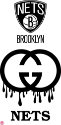 Brooklyn Nets PNG, Gucci NBA PNG, Basketball Team PNG,  NBA Teams PNG ,  NBA Logo  Design 94