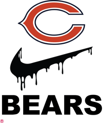 Chicago Bears PNG, Nike NFL PNG, Football Team PNG,  NFL Teams PNG ,  NFL Logo Design 64
