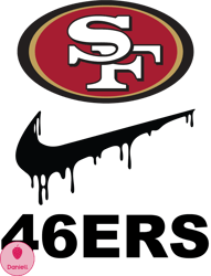 San Francisco 49ers PNG, Nike NFL PNG, Football Team PNG,  NFL Teams PNG ,  NFL Logo Design 74