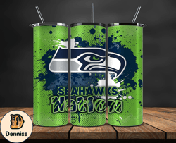Seattle Seahawks Logo NFL, Football Teams PNG, NFL Tumbler Wraps PNG Design by Daniell 11
