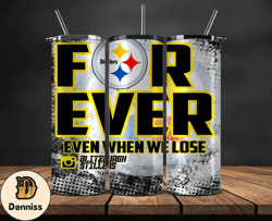 Pittsburgh Steelers Logo NFL, Football Teams PNG, NFL Tumbler Wraps PNG Design by Daniell 43