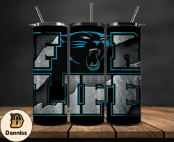 Carolina Panthers Logo NFL, Football Teams PNG, NFL Tumbler Wraps PNG Design by Daniell 84