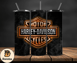 Harley Tumbler Wrap,Harley Davidson PNG, Harley Davidson Logo, Design by Daniell 31