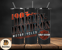 Harley Tumbler Wrap,Harley Davidson PNG, Harley Davidson Logo, Design by Daniell 83