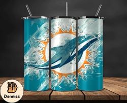 Miami DolphinsNFL Tumbler Wrap, Nfl Teams, NFL Logo Tumbler Png, NFL Design Png Design by Daniell 07