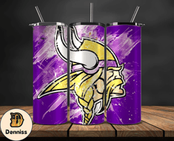 Minnesota VikingsNFL Tumbler Wrap, Nfl Teams, NFL Logo Tumbler Png, NFL Design Png Design by Daniell 13