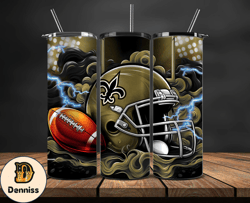 New Orleans Saints Tumbler Wraps, ,Nfl Teams, Nfl Sports, NFL Design Png, Design by Daniell 23