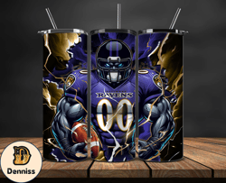Baltimore Ravens Tumbler Wraps, Logo NFL Football Teams PNG,  NFL Sports Logos, NFL Tumbler PNG Design by Daniell 3