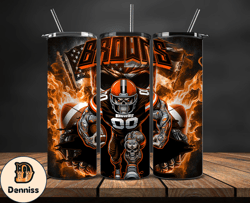 Cleveland Browns Fire Tumbler Wraps, ,Nfl Png,Nfl Teams, Nfl Sports, NFL Design Png, Design by Daniell 08