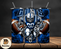 Indianapolis Colts Tumbler Wrap, Football Wraps, Logo Football PNG, Logo NFL PNG, All Football Team PNG, Design by Davis