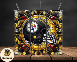 Pittsburgh Steelers Logo NFL, Football Teams PNG, NFL Tumbler Wraps PNG Design by Davisbundlesvg 79