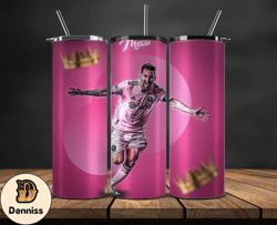 Lionel  Messi Tumbler Wrap ,Messi Skinny Tumbler Wrap PNG, Design by Daniell 15