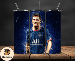 Lionel  Messi Tumbler Wrap ,Messi Skinny Tumbler Wrap PNG, Design by Daniell 18