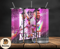 Lionel  Messi Tumbler Wrap ,Messi Skinny Tumbler Wrap PNG, Design by Daniell 21