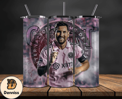 Lionel  Messi Tumbler Wrap ,Messi Skinny Tumbler Wrap PNG, Design by Daniell 23
