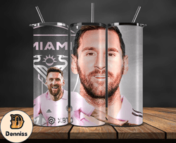 Lionel  Messi Tumbler Wrap ,Messi Skinny Tumbler Wrap PNG, Design by Daniell 25