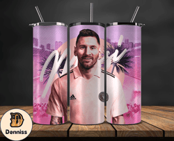 Lionel  Messi Tumbler Wrap ,Messi Skinny Tumbler Wrap PNG, Design by Daniell 26