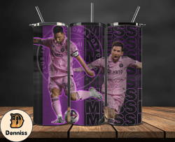 Lionel  Messi Tumbler Wrap ,Messi Skinny Tumbler Wrap PNG, Design by Daniell 36