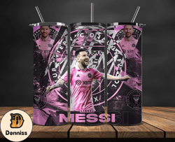 Lionel  Messi Tumbler Wrap ,Messi Skinny Tumbler Wrap PNG, Design by Daniell 38