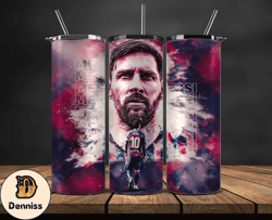 Lionel  Messi Tumbler Wrap ,Messi Skinny Tumbler Wrap PNG, Design by Daniell 41