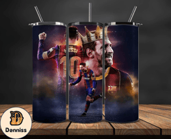 Lionel  Messi Tumbler Wrap ,Messi Skinny Tumbler Wrap PNG, Design by Daniell 43