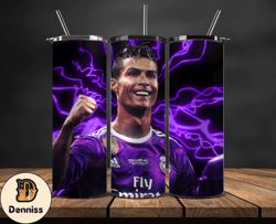 Ronaldo Tumbler Wrap ,Cristiano Ronaldo Tumbler Design, Ronaldo 20oz Skinny Tumbler Wrap, Design by Daniell 10