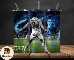 Ronaldo Tumbler Wrap ,Cristiano Ronaldo Tumbler Design, Ronaldo 20oz Skinny Tumbler Wrap, Design by Daniell 12
