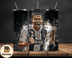 Ronaldo Tumbler Wrap ,Cristiano Ronaldo Tumbler Design, Ronaldo 20oz Skinny Tumbler Wrap, Design by Daniell 26