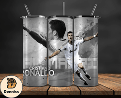 Ronaldo Tumbler Wrap ,Cristiano Ronaldo Tumbler Design, Ronaldo 20oz Skinny Tumbler Wrap, Design by Daniell 42