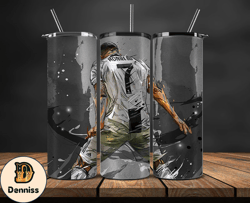 Ronaldo Tumbler Wrap ,Cristiano Ronaldo Tumbler Design, Ronaldo 20oz Skinny Tumbler Wrap, Design by Daniell 48