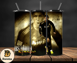 Ronaldo Tumbler Wrap ,Cristiano Ronaldo Tumbler Design, Ronaldo 20oz Skinny Tumbler Wrap, Design by Daniell 50