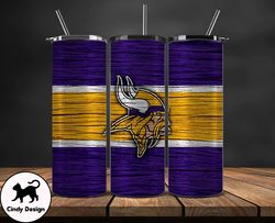 Minnesota Vikings NFL Logo, NFL Tumbler Png , NFL Teams, NFL Tumbler Wrap Design by Daniell 03