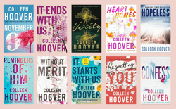 It Starts with Us Author Colleen Hoover all books collection