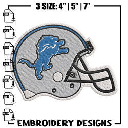 Helmet Detroit Lions embroidery design, Detroit Lions embroidery, NFL embroidery, sport embroidery, embroidery design.