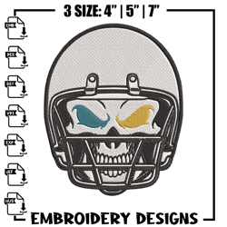 Jacksonville Jaguars Skull Helmet embroidery design, Jacksonville Jaguars embroidery, NFL embroidery, sport embroidery