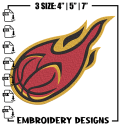 Miami Heat logo embroidery design, NBA embroidery,Sport embroidery, Embroidery design ,Logo sport embroidery.