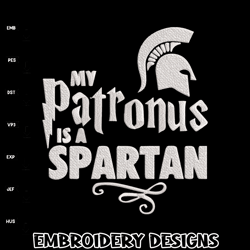 Michigan State Spartans embroidery design, Sport embroidery, logo sport embroidery, Embroidery design, NCAA embroidery