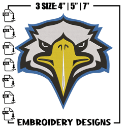 Morehead State logo embroidery design, NCAA embroidery, Sport embroidery,Logo sport embroidery,Embroidery design