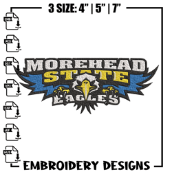Morehead State logo embroidery design, NCAA embroidery,Sport embroidery, logo sport embroidery, Embroidery design