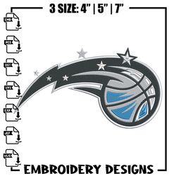 Orlando Magic design embroidery design, NBA embroidery, Sport embroidery,Embroidery design ,Logo sport embroidery