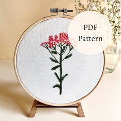 pdf embroidery pattern - hand embroidery pattern , spring embroidery