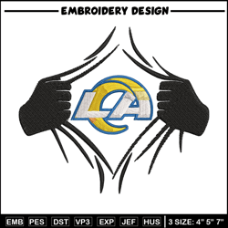 Los Angeles Rams embroidery design, Los Angeles Rams embroidery, NFL embroidery, sport embroidery, embroidery design. (6