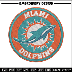 Miami Dolphins Token embroidery design, Miami Dolphins embroidery, NFL embroidery, sport embroidery, embroidery design.